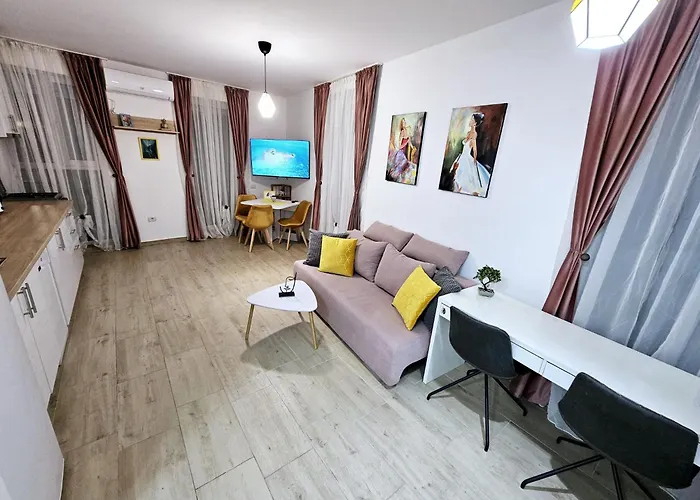 Apartament Lovely New Balcony Cismigiu Park - Pop5 Bukareszt